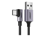 UGREEN US284 Kabel USB do USB-C kątowy 3A Quick Charge 3.0 1m 6957303859412 - 1256864 - zdjęcie 1
